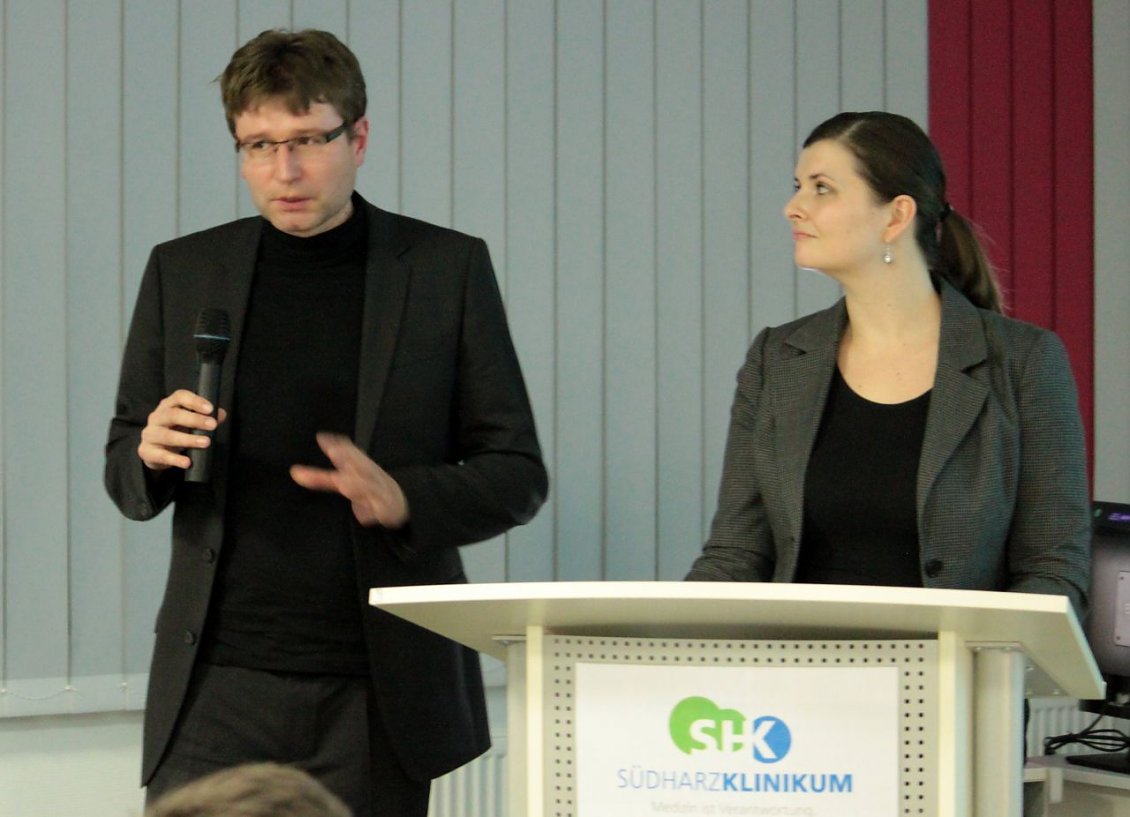 Prof. Dr. med. Philip Heiser & Dipl.-Psychologin Katharina Domann  (Foto: Anne Hagedorn / SHK)