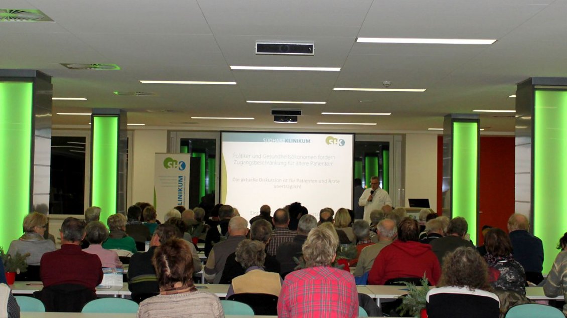 Er&ouml;ffnung Patientenforum - Chronischer Knieschmerz (Foto: Anne Hagedorn / SHK)