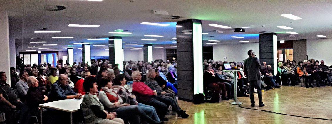 Auftaktveranstaltung zur dritten &Ouml;ffentlichen Vortragsreihe im S&uuml;dharz Klinikum (Foto: Anne Hagedorn / SHK)