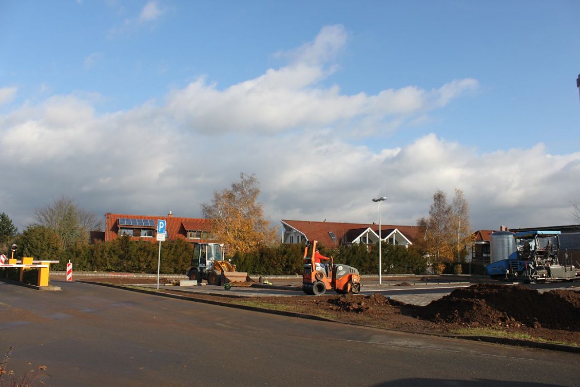 Parkplatz im Bau (Foto: SHK)