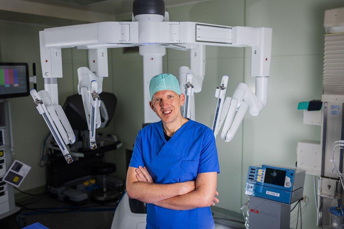 PD Dr. med. Torben Glatz, Chefarzt der Klinik für Allgemein- und Viszeralchirurgie (Foto: SHK)