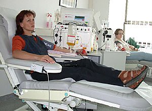 Thrombozyten- und Plasmapheresespende (Foto: SHK)