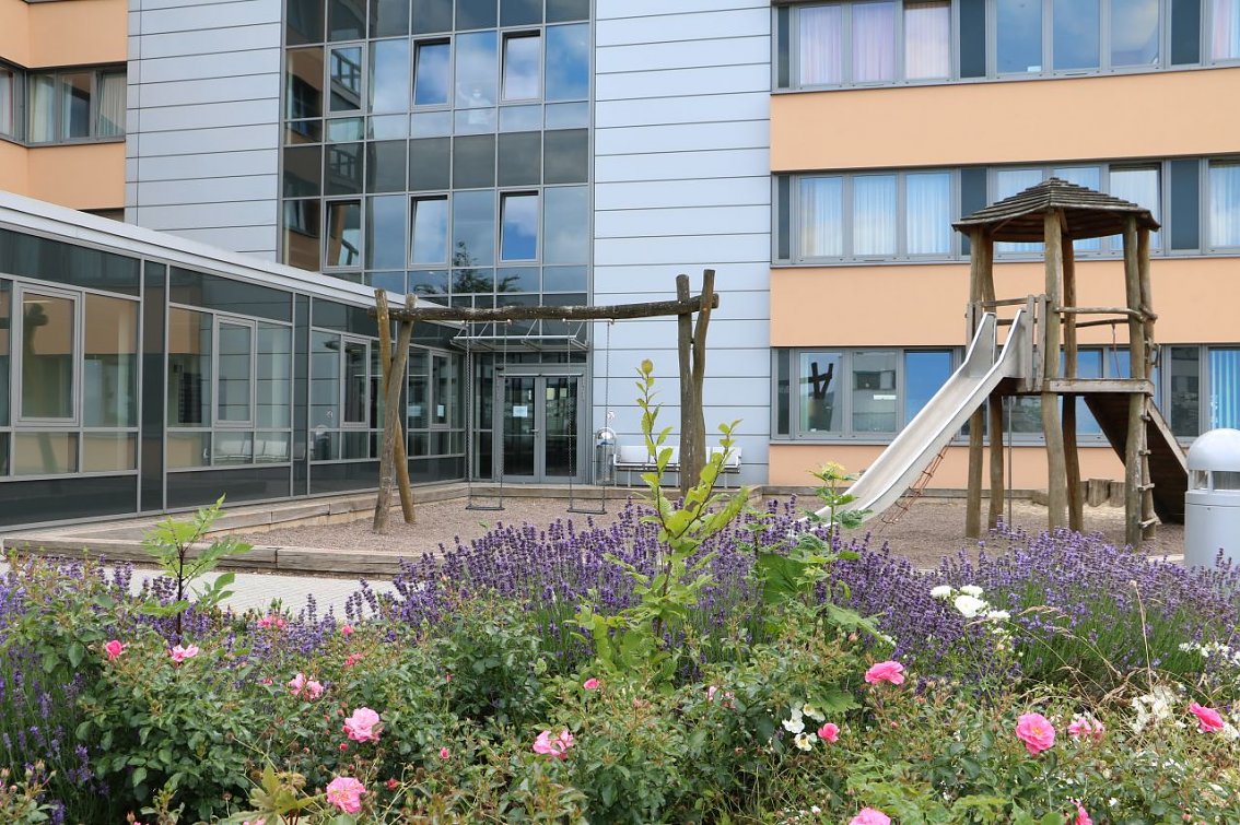 Spielplatz an der Kinder- und Jugendpsychiatrie  (Foto: SHK)