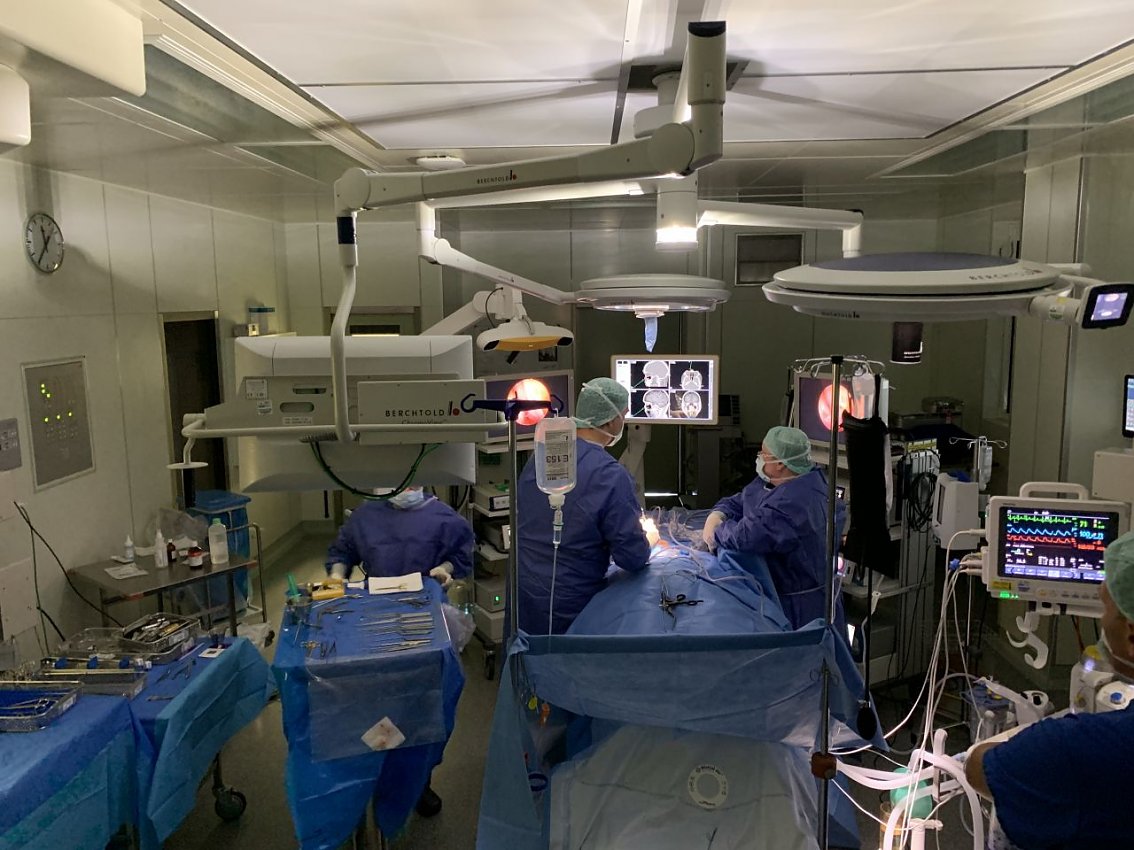 Operation am Südharz Klinikum Nordhausen (Foto: SHK) Operation am Südharz Klinikum Nordhausen (Foto: SHK)