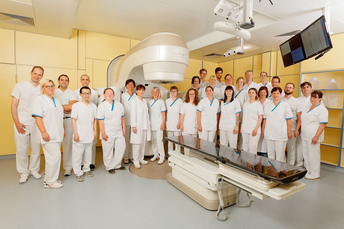 Team Strahlentherapie (Foto: Kötz) Team Strahlentherapie (Foto: Kötz)