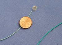 Ein Coil im Vergleich mit einem 1-Cent-St&uuml;ck  (shk)