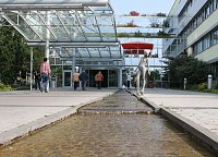 Haupteingang S&uuml;dharz Klinikum Nordhausen gGmbH (Hagedorn, SHK)