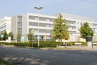 Au&szlig;enansicht des S&uuml;dharz Klinikums in Nordhausen  (Anne Hagdorn / SHK)