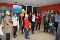 Er&ouml;ffnung der 6. Langen Nacht der Wissenschaften im S&uuml;dharz Klinikum durch die Pflegedienstleiterin Angela Fricke (Anne Hagedorn / SHK)