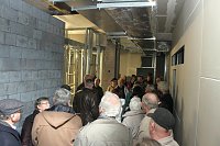 F&uuml;hrung durch die zuk&uuml;nftigen R&auml;umlichkeiten der NEUEN Nuklearmedizin (Anne Hagedorn / SHK)