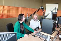 Fr. Dr. med. Katrin Knabner im Interview mit Sandra Witzel beim Radiosender ENNO (Anne Hagedorn / SHK)