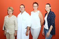 Referententeam um Chef&auml;rztin Dr. Jolanta Balcewicz der Neurologie am S&uuml;dharz Klinikum in Nordhausen (Anne Hagedorn / SHK)