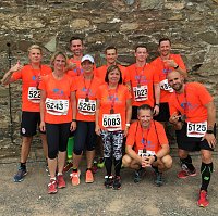 Unser SHK-Team beim 1. Schlossberglauf in Stolberg (SHK)