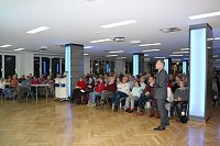 Ein &ouml;ffentlicher Vortrag von Chefarzt Dr. med. Lustermann im November 2019 (SHK)