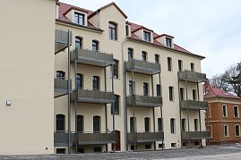 Hofansicht mit Stellpl&auml;tzen "Wohnen am Gehege"  (Foto: SHK)