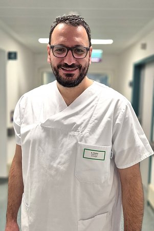 Oberarzt Ahmed Giuma