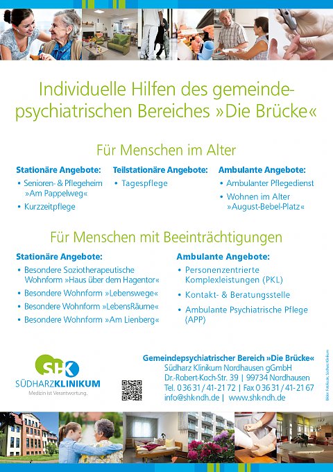 Angebote des gemeindepsychiatrischen Bereiches &raquo;Die Br&uuml;cke&laquo; (Foto: SHK)